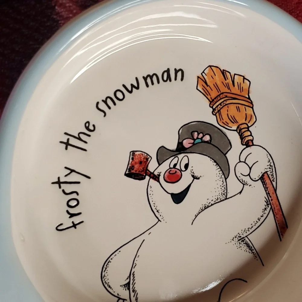Frosty the‎ Snowman Small Ceramic Dish